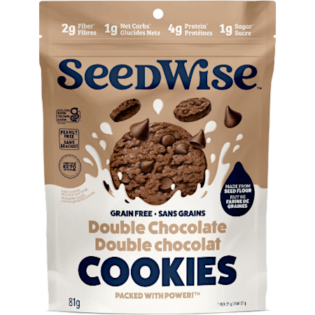 SeedWise Grain-free Cookies - Double Chocolate Chip